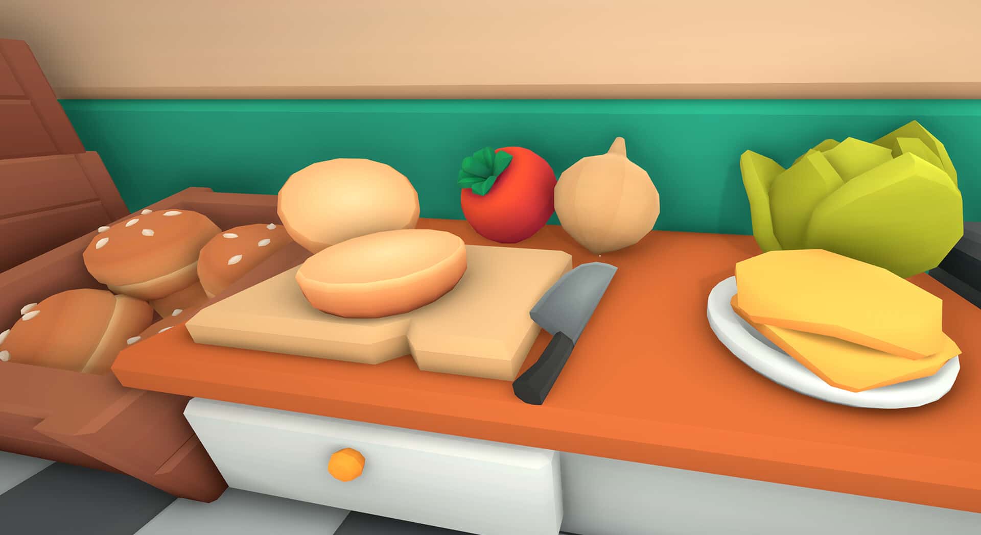 伯吉的温馨厨房 Burgies Cozy Kitchen 中文版背景